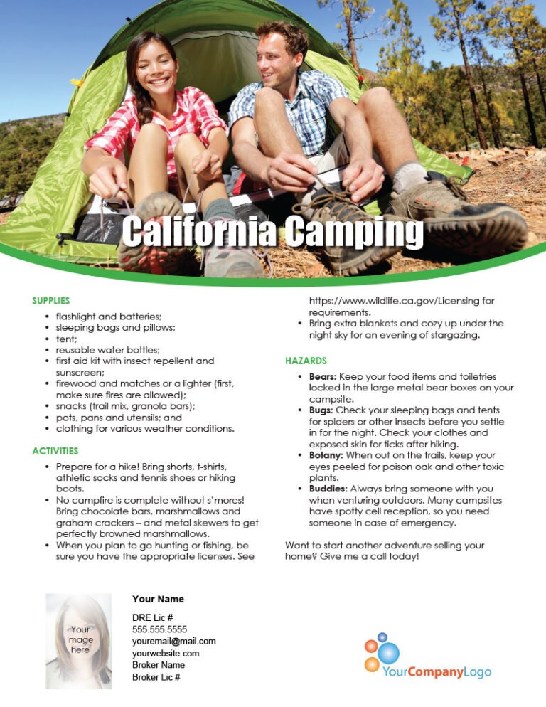FARM: California camping | firsttuesday Journal