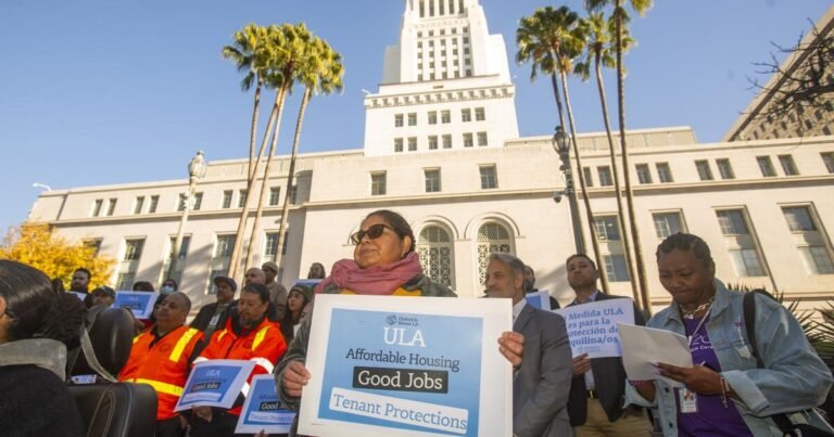 Voters nearly had a chance to gut the ‘mansion tax.’ Now, L.A. approves $544 million in spending